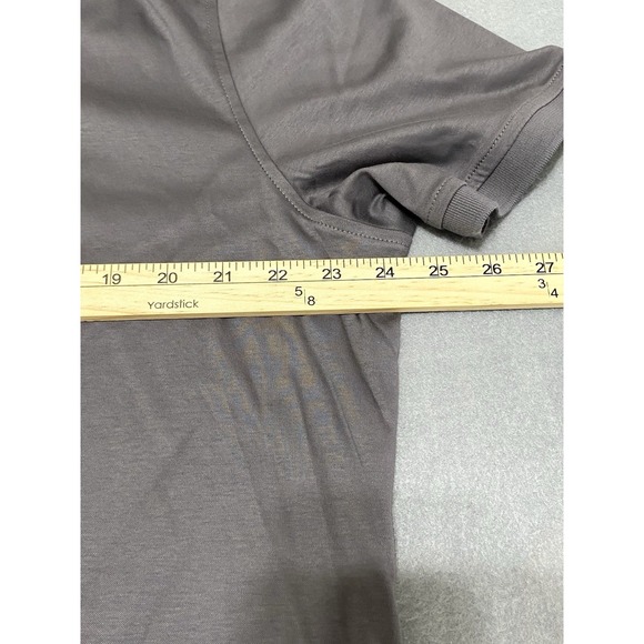 UNTUCKit Shirt Mens XL Damaschino Medallion Polo Golf Gray Performance - Picture 5 of 9